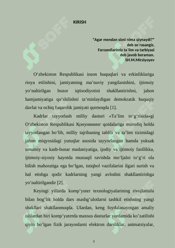 ANIZATROP KRISTALLARDA IKKINCHI  GARMONIKA GENERATSIYASI 3