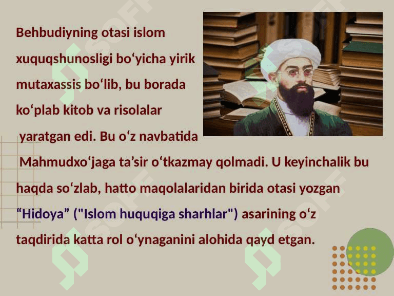 Behbudiyning hayot yo'li, asarlari 3