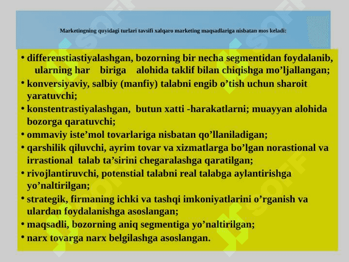 Xalqaro marketingda brendni boshqarish 6