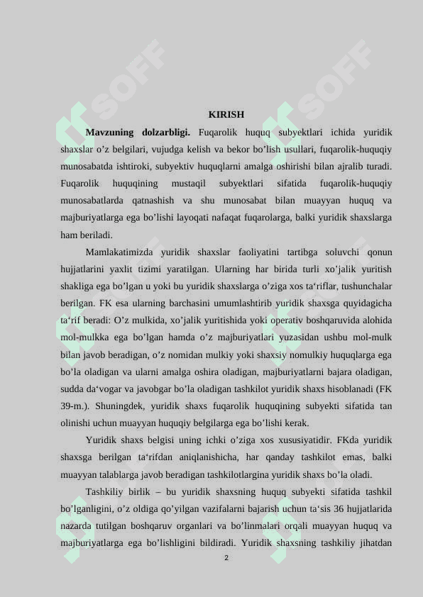 Yuridik shaxsning taʼsis hujjatlari 2