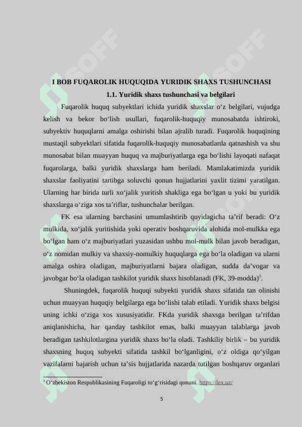 Yuridik shaxsning taʼsis hujjatlari 5