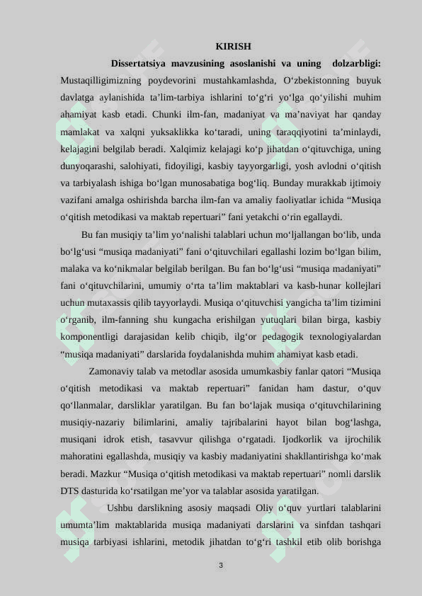 BOSHLANG‘ICH SINF O‘QUVCHILARIGA SANOGEN                            (SOG‘LOM) MUSIQIY TARBIYA BERISH TEXNOLOGIYASINI TAKOMILLASHTIRISHNING NAZARIY ASOSLARI 3