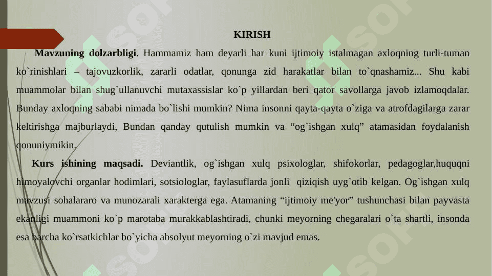 XULQI OG'ISHGAN BOLALAR BILAN OLIB BORILADIGAN PROFILAKTIK ISHLAR 2