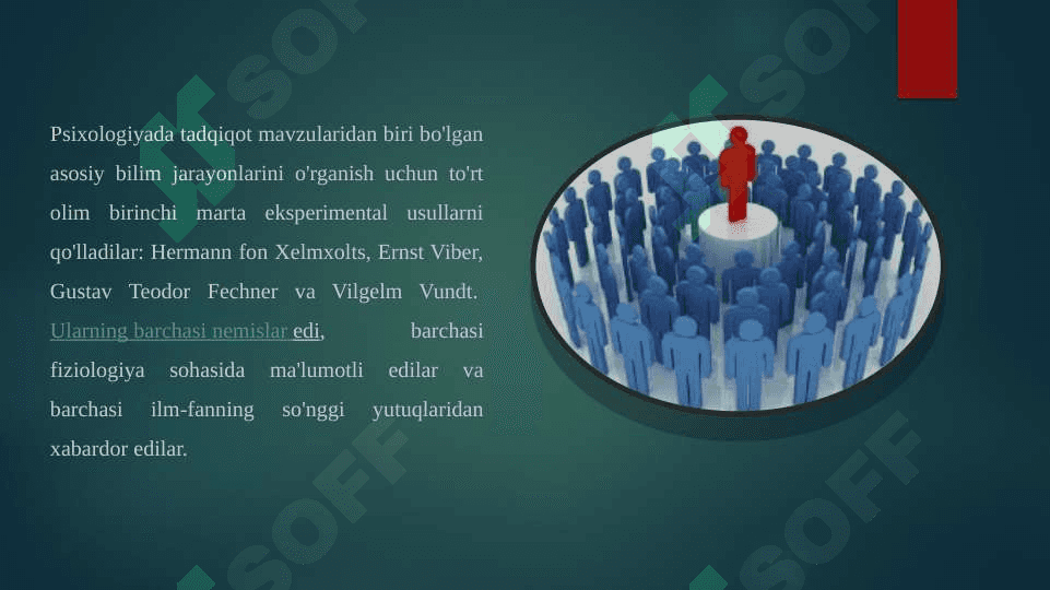 Fiziologik psixologiyaning paydo bo'lish shart- sharoitlari 3