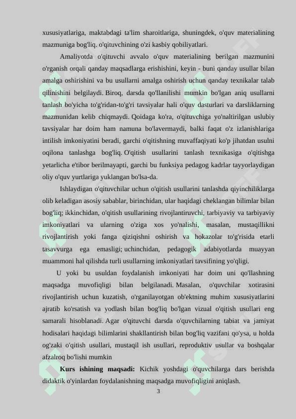 Uchinchi sinfda matematikadan oʻgʻzaki va yozma hisoblashga doir 3