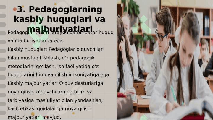 Pedagogik faoliyatning kasbiy-huquqiy asoslari 4