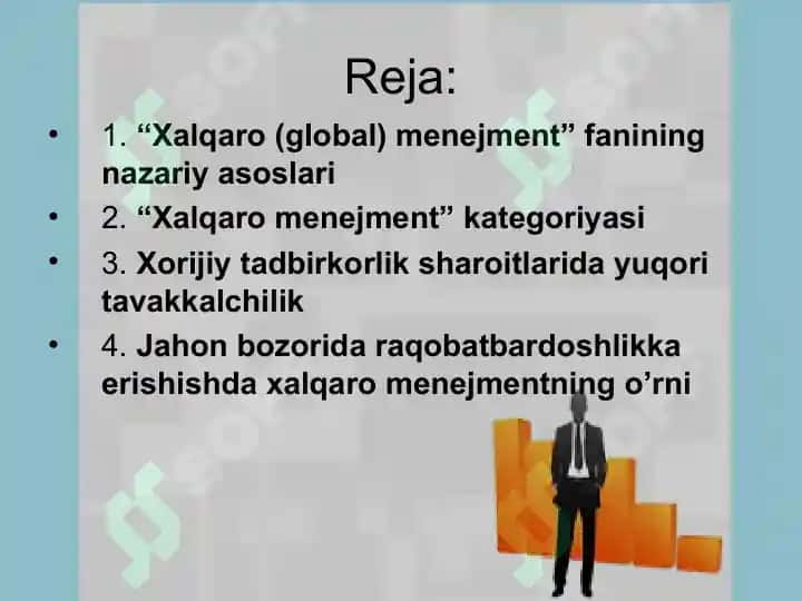 Xalqaro menejment fanining nazariy asoslari 2