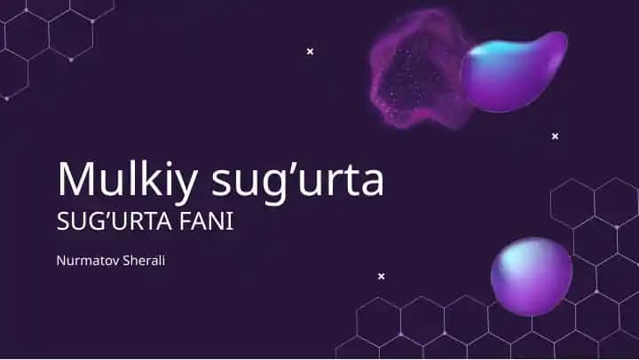 Mulkiy sug’urta