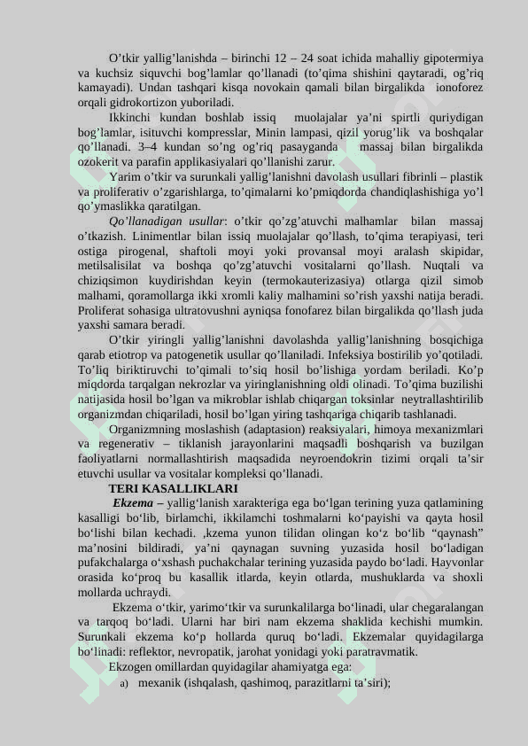 XIZMAT HAYVONLARNING JARROHLIK KASALLIKLARI. 8