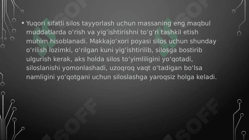Makka jo'xori o'rish kombaynining maydalash barabanini loyihalash 5