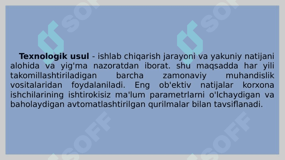 Sifatni boshqarish usullari va vazifalari 4