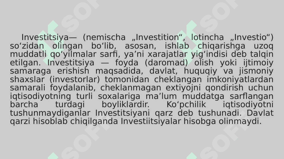 Xorijiy investitsiyalarni yo'naltirishda tavakkalchilik 2