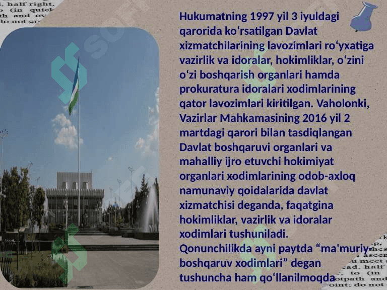 Mustaqillik yillarida davlat boshqaruvi tizimida amalga oshirilgan islohotlar 5