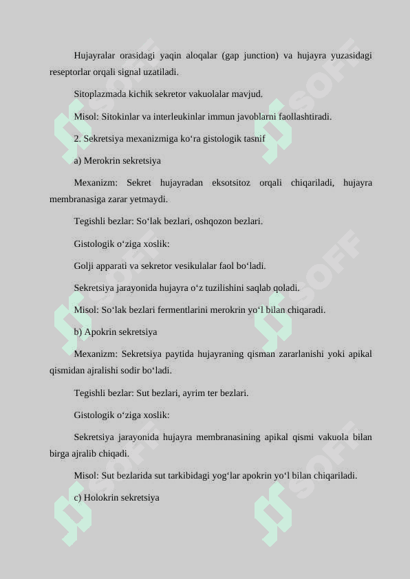 Sekretsiya xillari 8