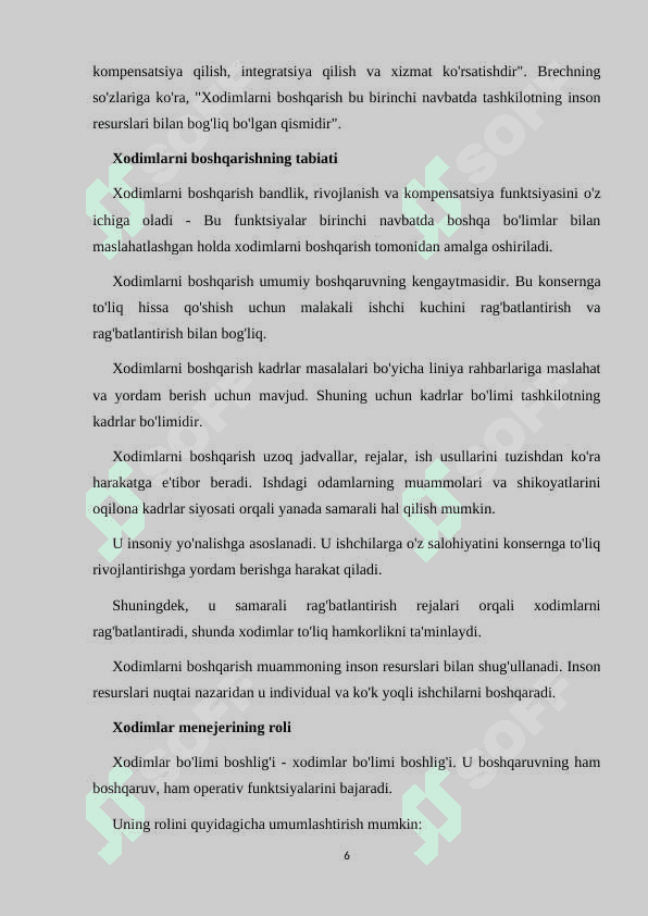 Kompaniyada xodimlarni boshqarish uchun ma’lumotlar bazalarini tahlil qilish va loyihalash 6