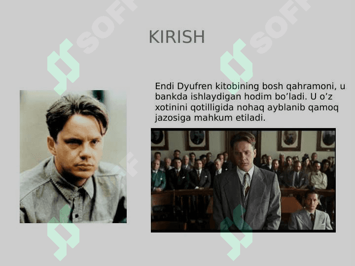Rita Xeyuort yoxud Shoushenkdan qochish PPT 2