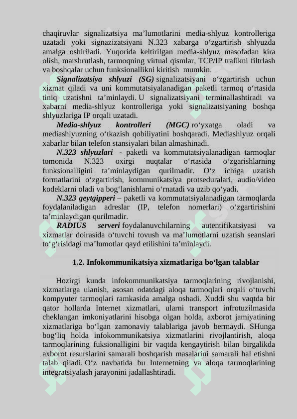 KEYINGI AVLOD TARMOQLARIGA O‘TISH SABABLARI 2