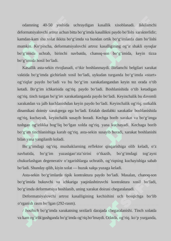 DEFORMATSIYaLOVChI ARTROZ 3