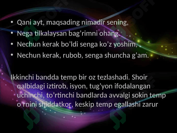 Badiiy o'qishda temp va uning o'ziga xos xususiyatlari 4