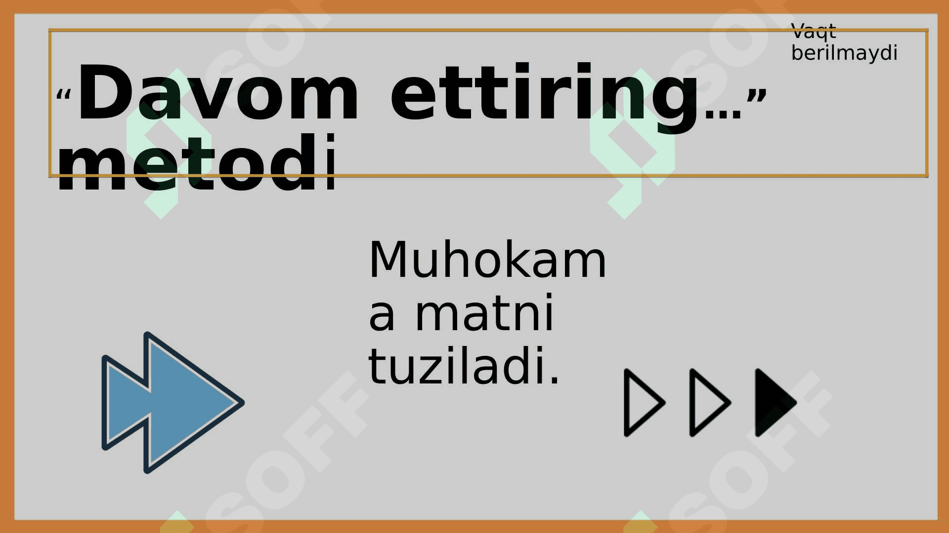 METODLAR 6