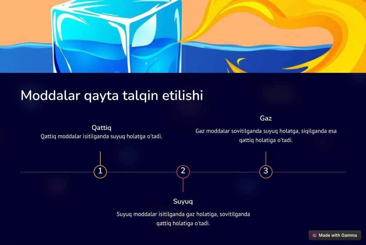 Agregat holatlar