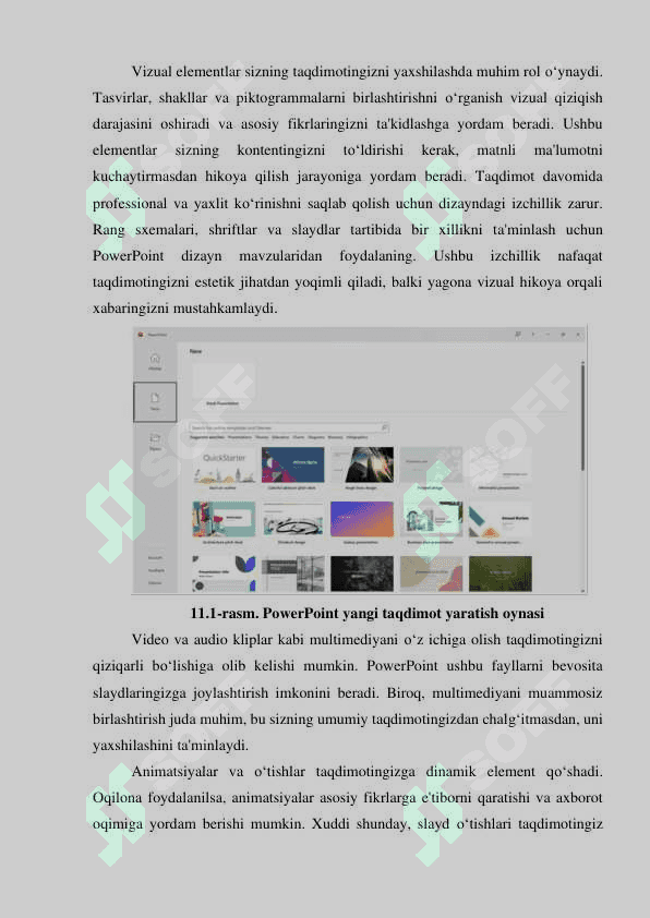 TAQDIMOTLARNI TAYYORLASH TEXNOLOGIYALARI 3