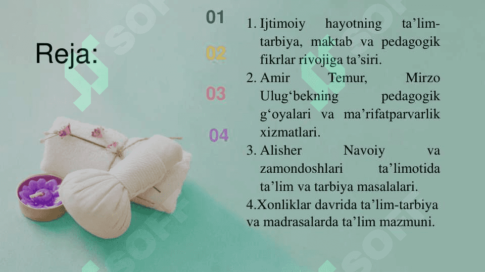 XIV – XX asrlarda ta’lim-tarbiya va pedagogik fikrlar 3