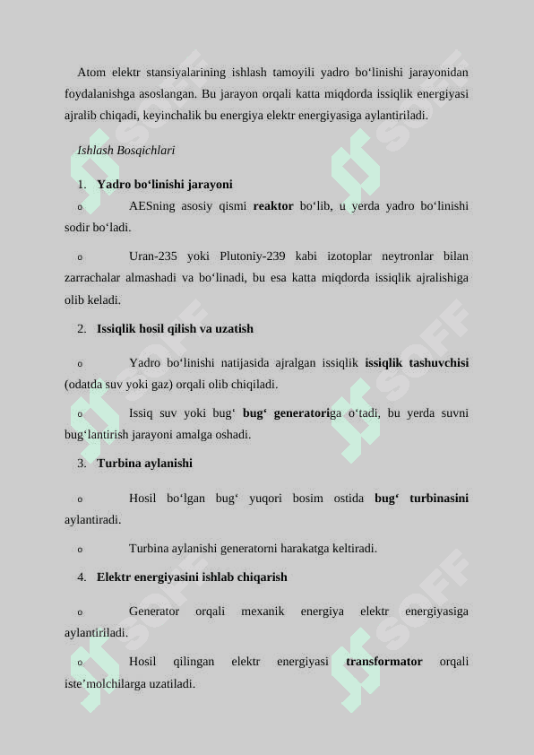Atom elektr stansiyalari (AES) 4