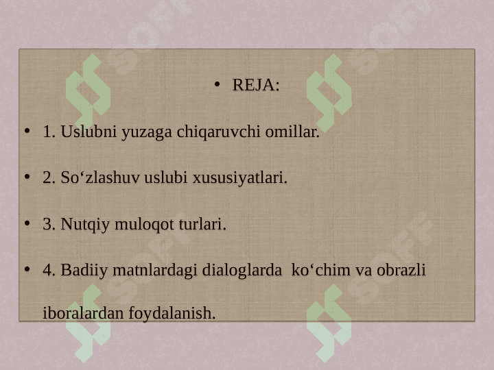 BADIIY ASARLARDA SO‘ZLASHUV USLUBIGA XOS ELEMENTLAR TAHLILI 2