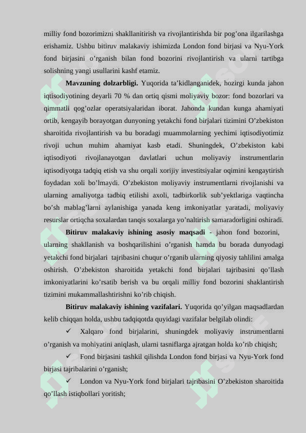 XALQARO FOND BIRJALARIDA MOLIYAVIY INSTRUMENTLARNI QO’LLASH. 3