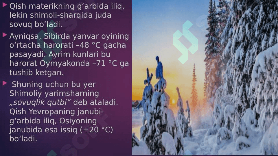 .Yevrosiyo iqlimi 3