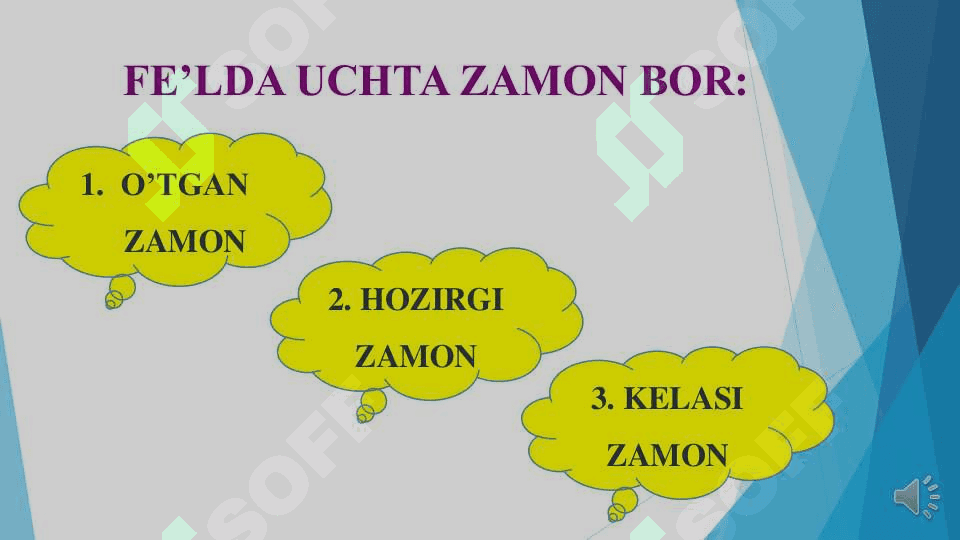 Fe'l zamonlari 4