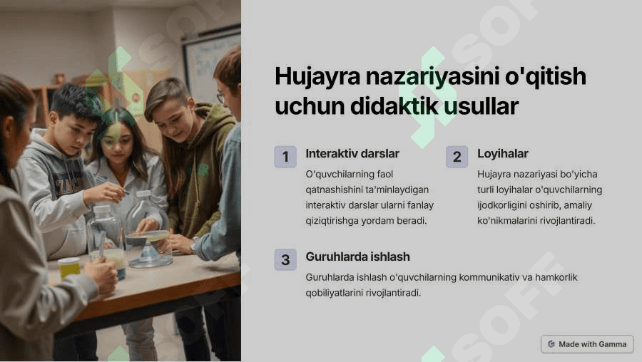 Hujayralar nazariyasi 3