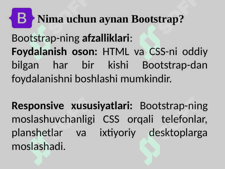 CSS  Jadvallar va CSS tartibi 5