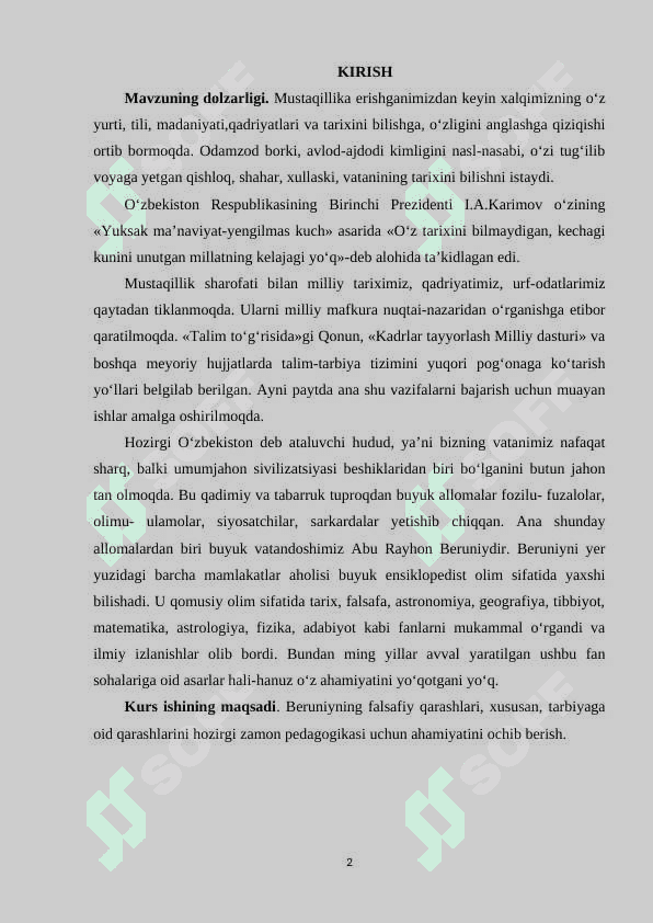 Abu Rayhon Beruniyning tarbiya oid fikrlari 2