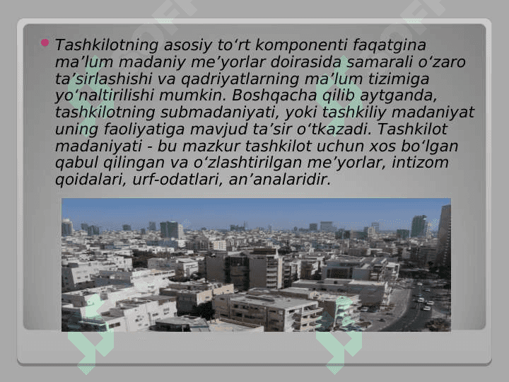 Tashkiliy tuzilmalar tahlili 3