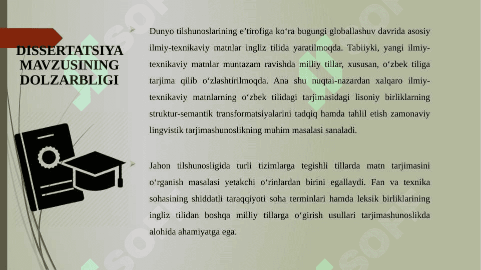 INGLIZ TILIDAN O’ZBEK TILIGA TARJIMA QILISHDA ILMIY-TEXNIKAVIY MATNLARNING STRUKTURAVIY SEMANTIK XUSUSIYATLARI 2