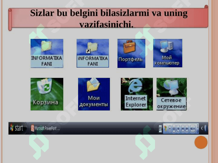 Windows operatsion tizimida oynalar bilan ishlash 4