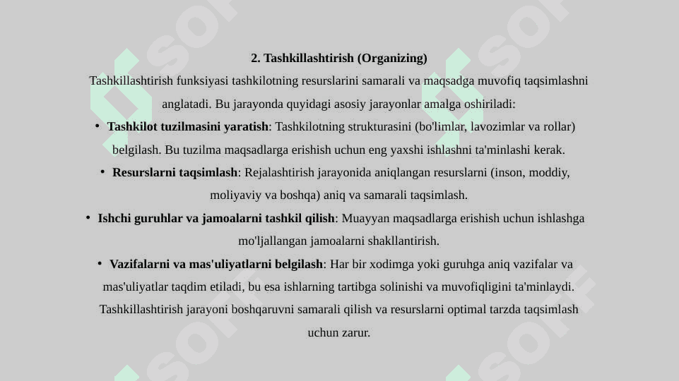 Menejmentning asosiy funksiyalari 4