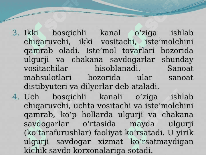 TOVAR SIYOSATI 8