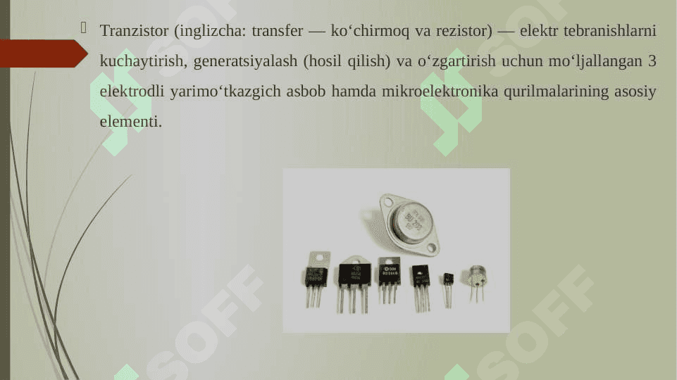 Kanalli induksiyalangan va kanaliqurilgan MDYa-tranzistorlarning tuzilishi va ishlash prinsiplari 3