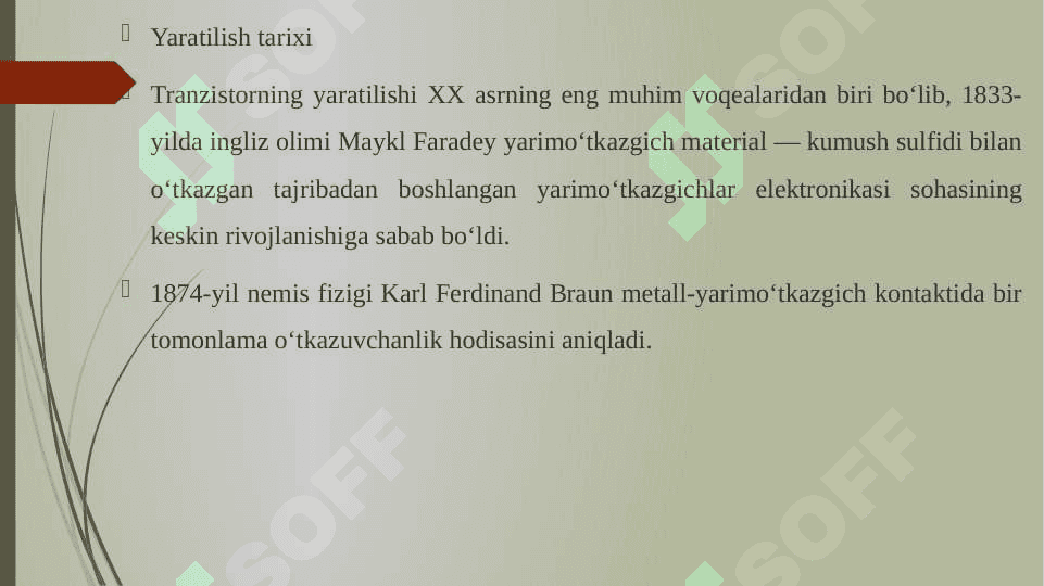 Kanalli induksiyalangan va kanaliqurilgan MDYa-tranzistorlarning tuzilishi va ishlash prinsiplari 8