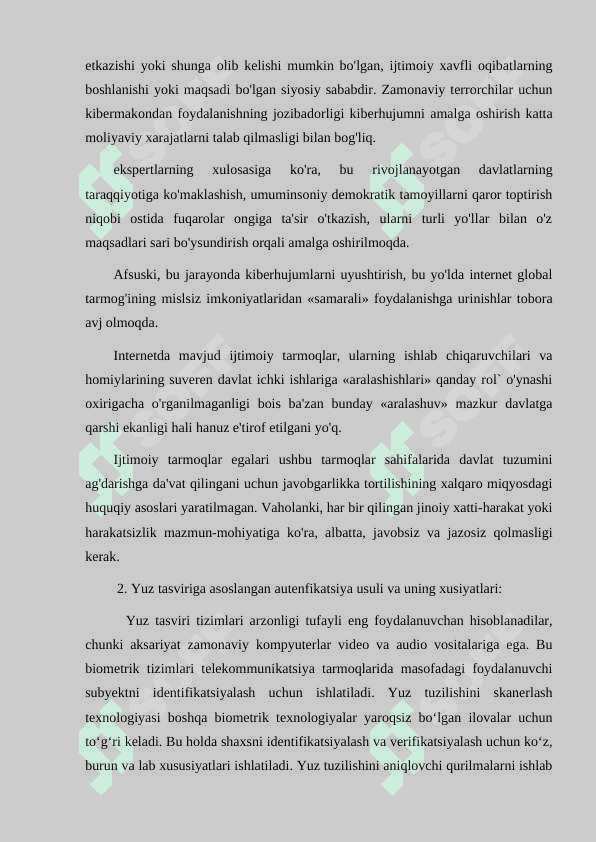 KIBERXAVFSIZLIK SOHASIDA KARRERA YO'LLARINI O'RGANISH. 4