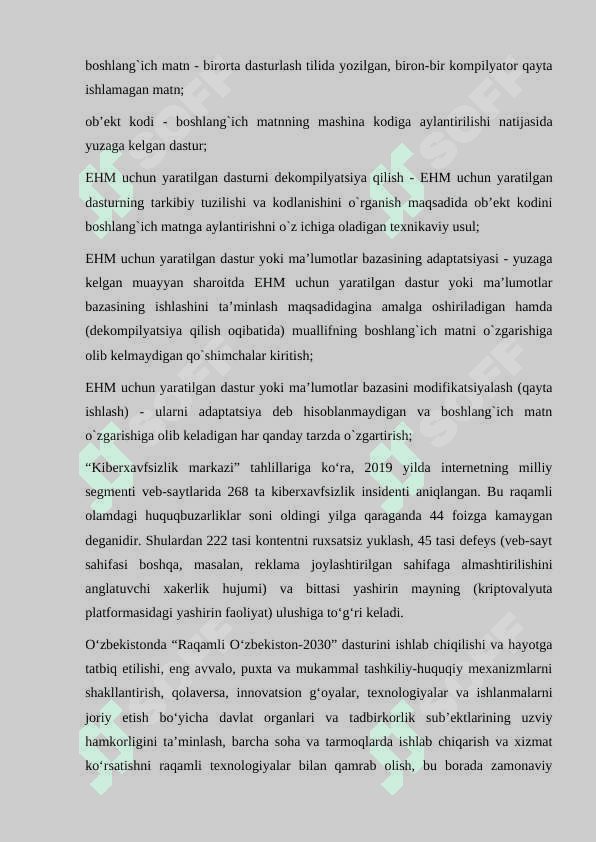 KIBERXAVFSIZLIKGA TEGISHLI MILLIY VA XORIJIY NORMATIV-HUQUQIY HUJJATLAR TAHLILI. 3