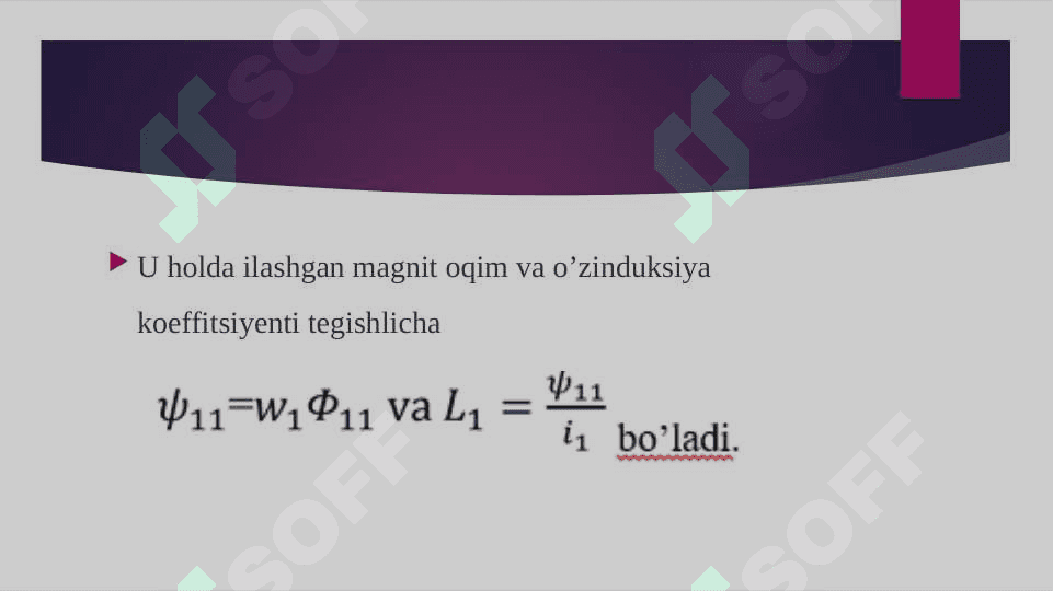O'zaro induksiyali zanjirlar 6