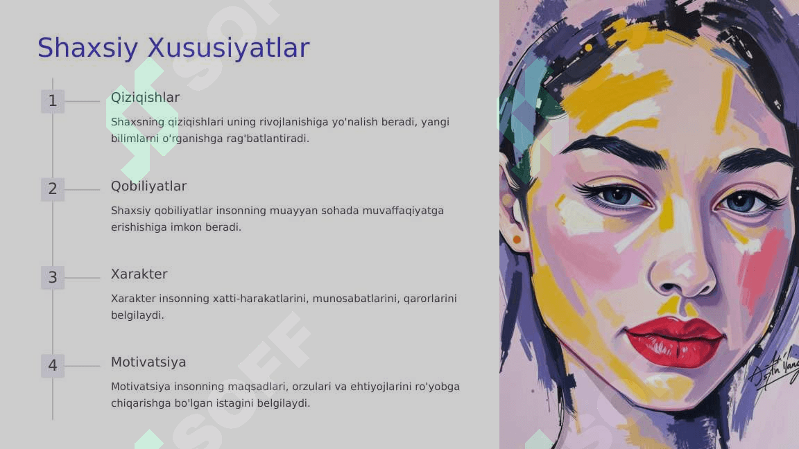 Shaxs Rivojlanishiga Ta'sir Etgan Omillar 4