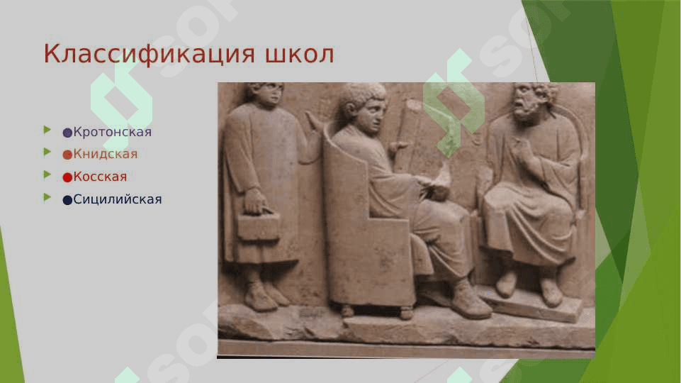 Медицинские школы Древней Греции 3