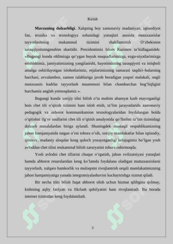 Boshlang’ich  sinf  bolalarini  vaqt  bilan  tanishtirish  mazmuni  ( ingliz tili vositasida) 3
