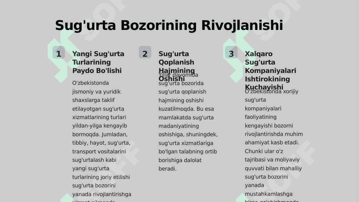 Uzbekistonda Moliya Bozorining Rivojlanishi. 4