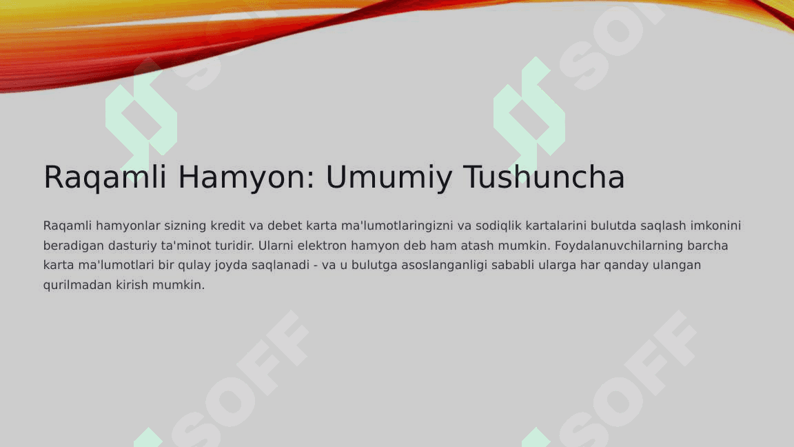 Raqamli va mobil hamyonlar 2